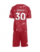 Liverpool Jeremie Frimpong #30 Domácí dres pro děti 2026-27 Krátký Rukáv (+ trenýrky)